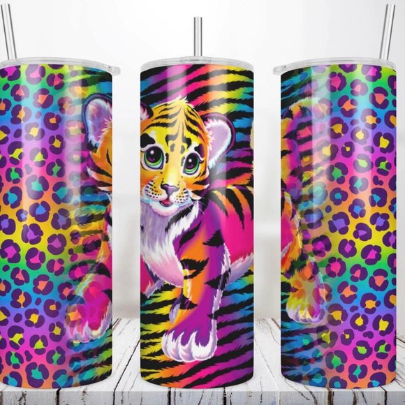 Other - Lisa Frank - "Forrest the Tiger" Tumbler